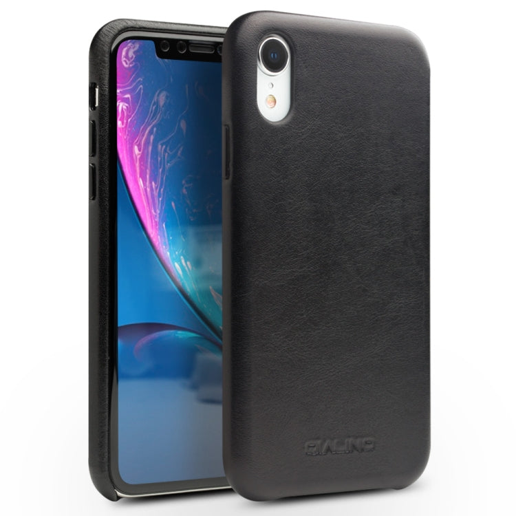 QIALINO Shockproof Kangaroo Skin Leather Protective Case, For iPhone X / XS, For iPhone XR, For iPhone XS Max