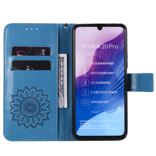 Detailed sunflower pattern on premium PU leather phone case with magnetic closure mechanism