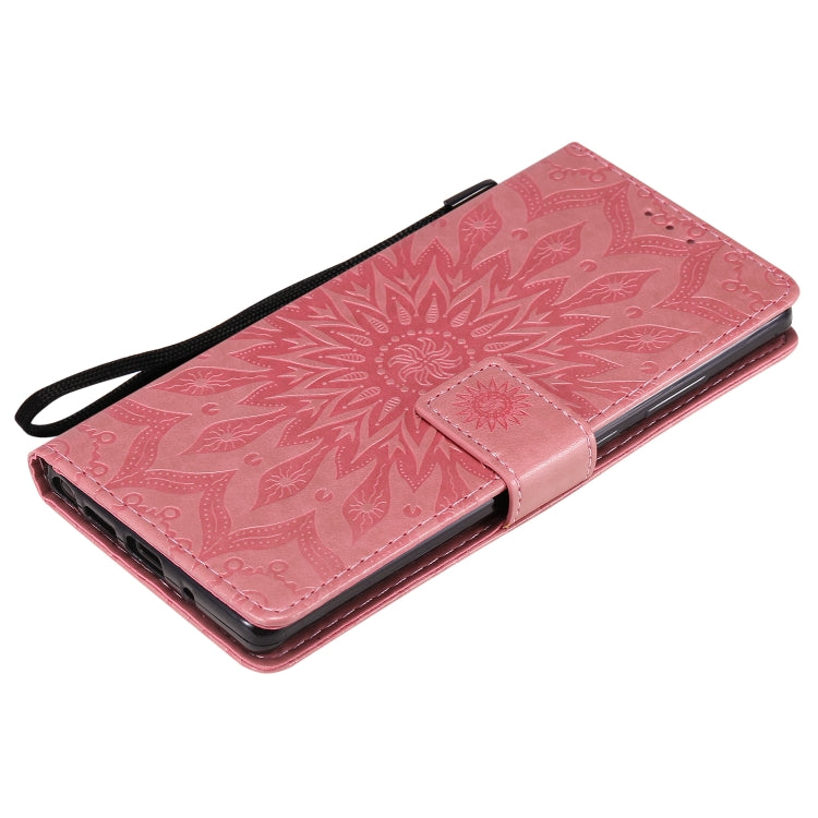 Sun Embossing Pattern Horizontal Flip Leather Case with Card Slot & Holder & Wallet & Lanyard, For Samsung Galaxy Note20 5G, For Samsung Galaxy Note20 Ultra 5G