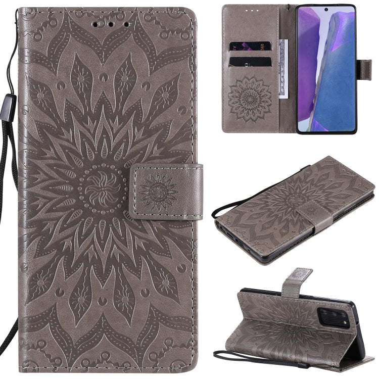 Sun Embossing Pattern Horizontal Flip Leather Case with Card Slot & Holder & Wallet & Lanyard, For Samsung Galaxy Note20 5G, For Samsung Galaxy Note20 Ultra 5G