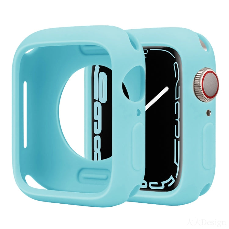 Candy Silicone Half Coverage Watch Case, For Apple Watch Series 41mm
