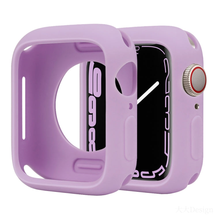 Candy Silicone Half Coverage Watch Case, For Apple Watch Series 41mm