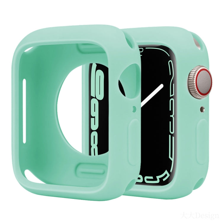 Candy Silicone Half Coverage Watch Case, For Apple Watch Series 45mm