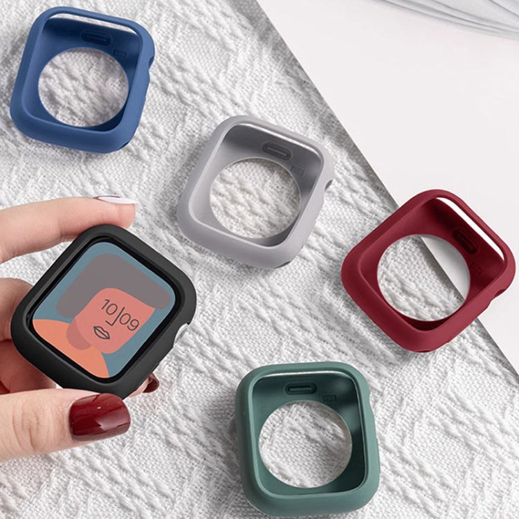 Candy Silicone Half Coverage Watch Case, For Apple Watch Series 45mm