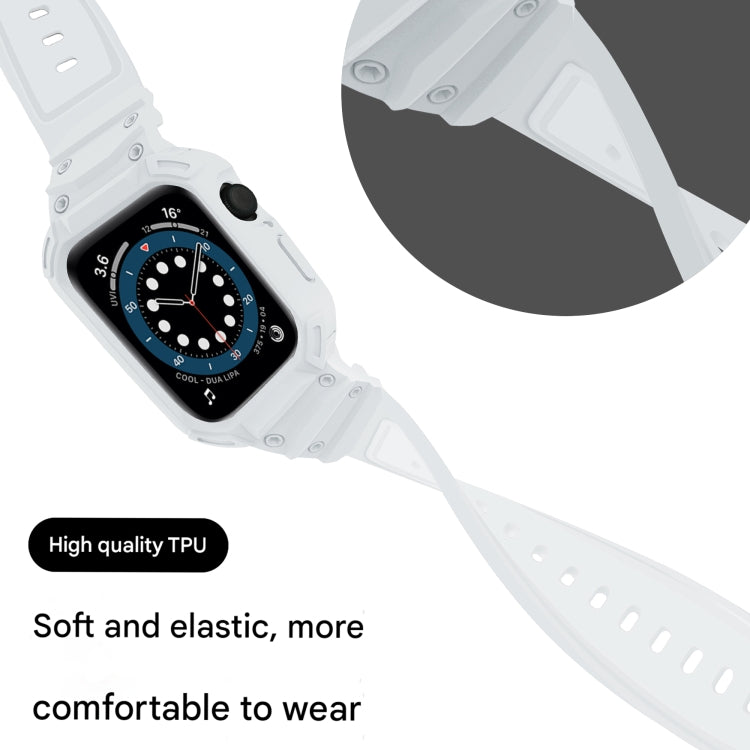 Armor TPU Case Integrated Watch Band, For Apple Watch Series 10 46mm, For Apple Watch Series 10 42mm