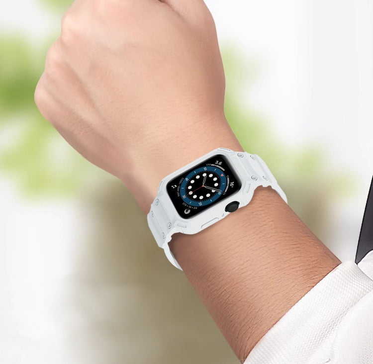 Armor TPU Case Integrated Watch Band, For Apple Watch Series 10 46mm, For Apple Watch Series 10 42mm