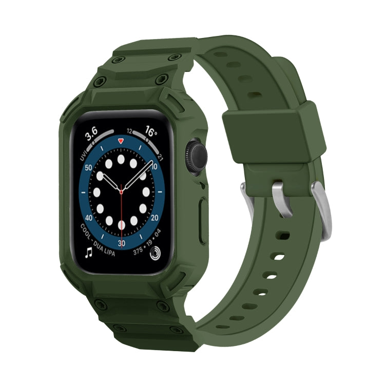 Armor TPU Case Integrated Watch Band, For Apple Watch Series 10 46mm, For Apple Watch Series 10 42mm