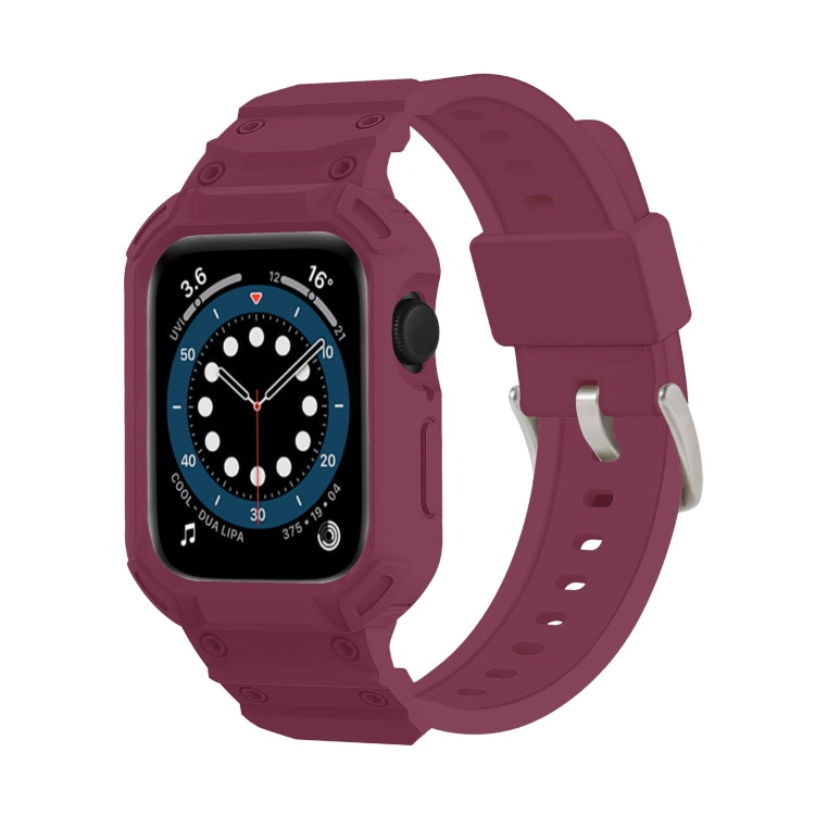 Armor TPU Case Integrated Watch Band, For Apple Watch Series 10 46mm, For Apple Watch Series 10 42mm