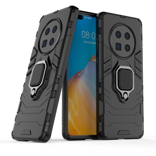 Shockproof PC TPU protective case with magnetic ring holder for Samsung Galaxy A01 Core