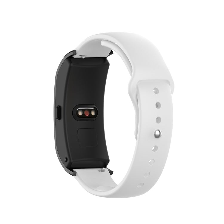 18mm SLR Buckle Fashion Silicone Strap, Size: Small Code, For Garmin Vivomove 3s / 4s