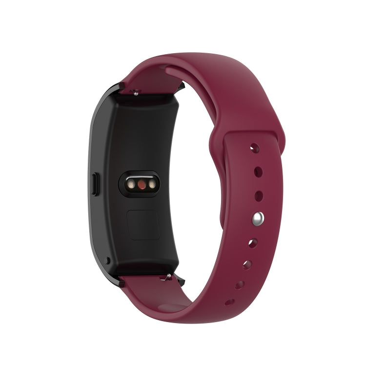 18mm SLR Buckle Fashion Silicone Strap, Size: Small Code, For Garmin Vivomove 3s / 4s