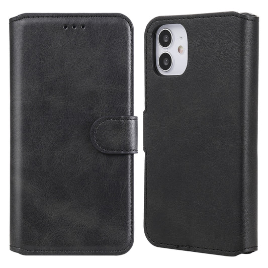 Classic calf texture PU leather flip case iPhone 12 Pro with card slots and wallet holder