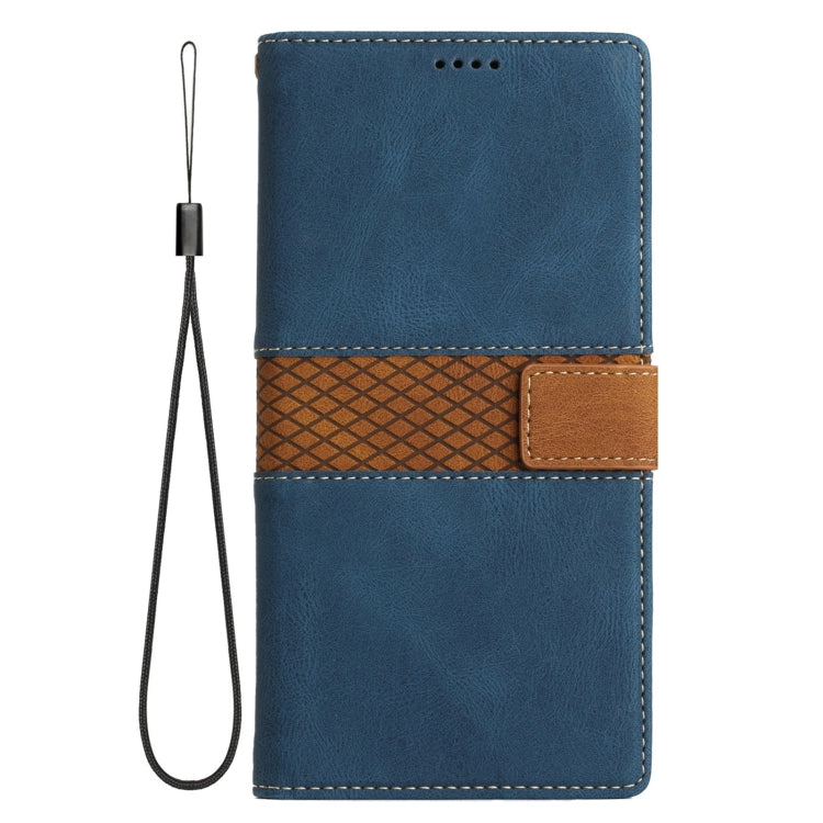 Grid Stitching Leather Phone Case with Lanyard, For iPhone 15, For iPhone 14 Plus, For iPhone 14, For iPhone 14 Pro, For iPhone 14 Pro Max, For iPhone SE 2022 / 2020