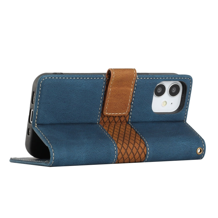 Grid Stitching Leather Phone Case with Lanyard, For iPhone 12 mini, For iPhone 11 Pro Max, For iPhone 11, For iPhone 11 Pro, For iPhone XS / X, For iPhone XR