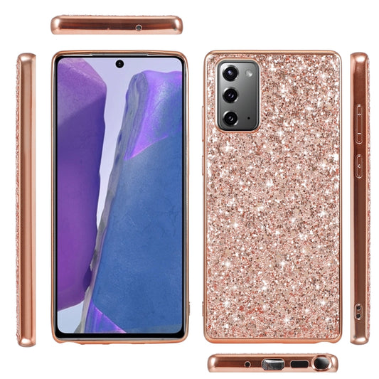 Galaxy Note20 Ultra protective case with sparkling glitter powder finish