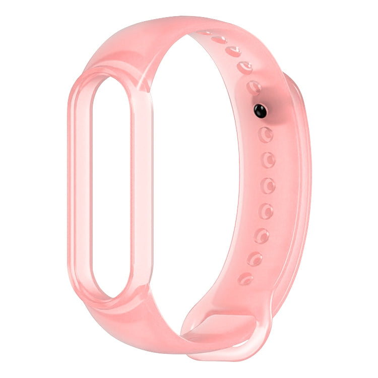 TPU Translucent Silicone Strap, For Xiaomi Mi Band 5