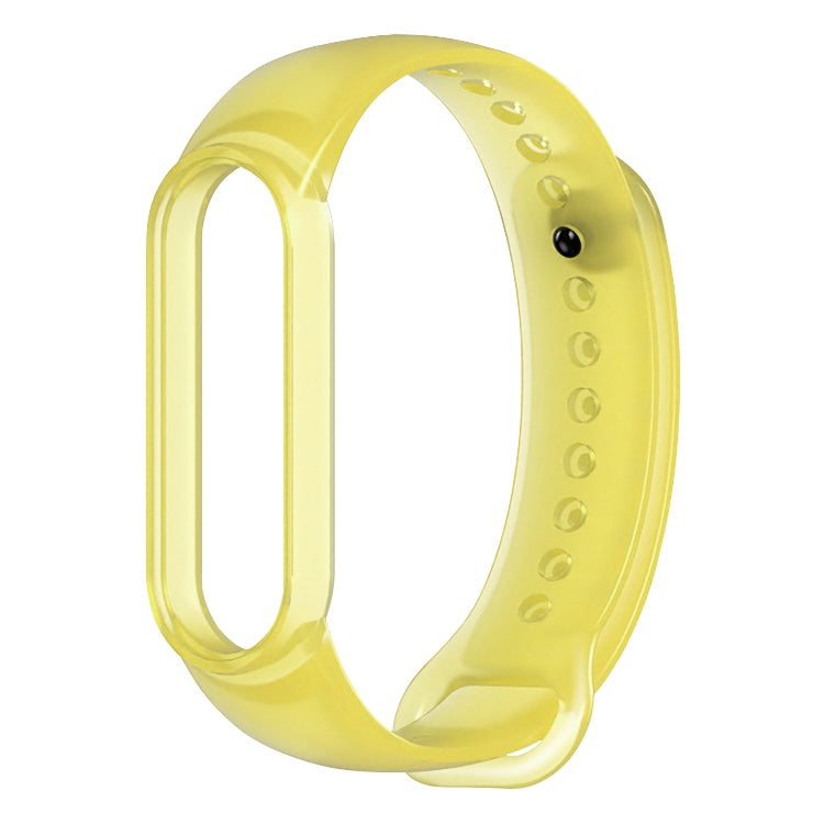 TPU Translucent Silicone Strap, For Xiaomi Mi Band 5