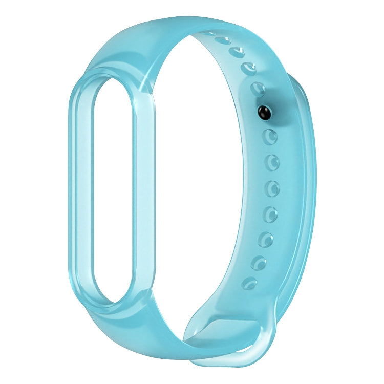 TPU Translucent Silicone Strap, For Xiaomi Mi Band 5