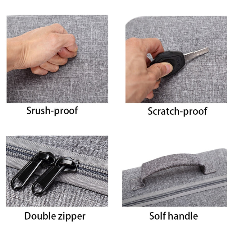 For DJI Mavic Air 2 Portable Nylon Shoulder Crossbody Storage Bag Protective Box, Storage Bag(Grey)