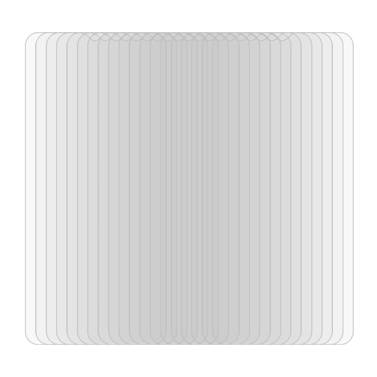 50 PCS 0.26mm 9H 2.5D Tempered Glass Film