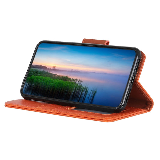Leather flip case with multiple card slots for Galaxy A7 2018 and A11 phones