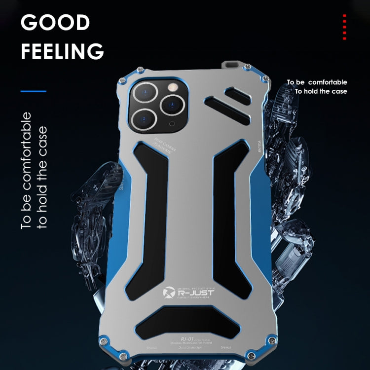 R-JUST Shockproof Armor Metal Protective Case, For iPhone 12 Pro Max