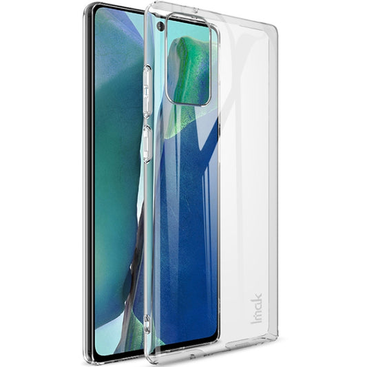 IMAK Wing II crystal protective case for Samsung Galaxy Note20 front view showcase