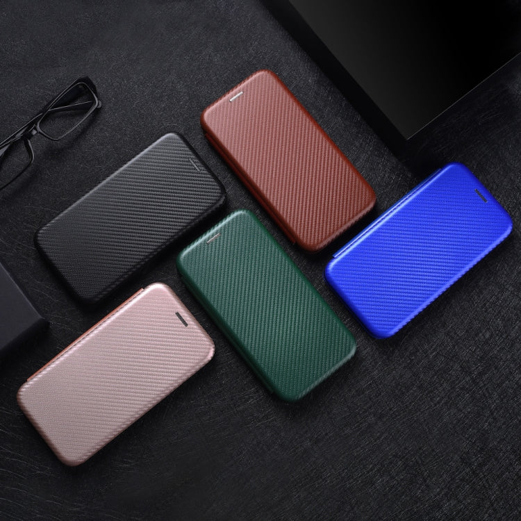 Carbon Fiber Texture Magnetic Horizontal Flip TPU + PC + PU Leather Case with Rope & Card Slot, For Samsung Galaxy A01, For Samsung Galaxy A7(2018) / A750, For Samsung Galaxy A20s, For Samsung Galaxy A21(Eurasian Version)