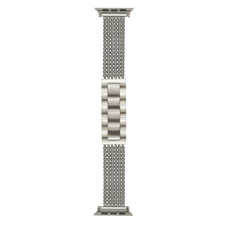 6-Chain Stainless Steel Watch Band, For Apple Watch 46mm / 49mm / 45mm / 44mm, For Apple Watch 42mm / 41mm / 40mm / 38mm