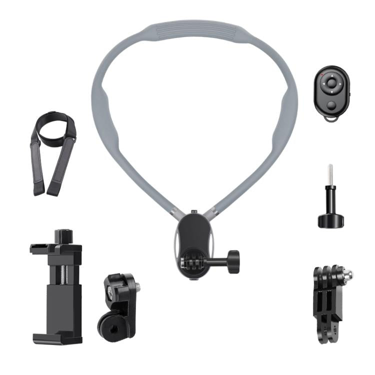 Magnetic Neck Mount Anti-shake Bracket, 11 in 1, 12 in 1 Remote, 10 in 1 Phone Clamp, 11 in 1 Phone Clamp with Remote, 7 in 1 Phone Clamp with Remote, 6 in 1 Phone Clamp, 4 in 1 Phone Clamp, 3 in 1 1/4 Adapter, 2 in 1, 3 in 1 J-Hook Buckle