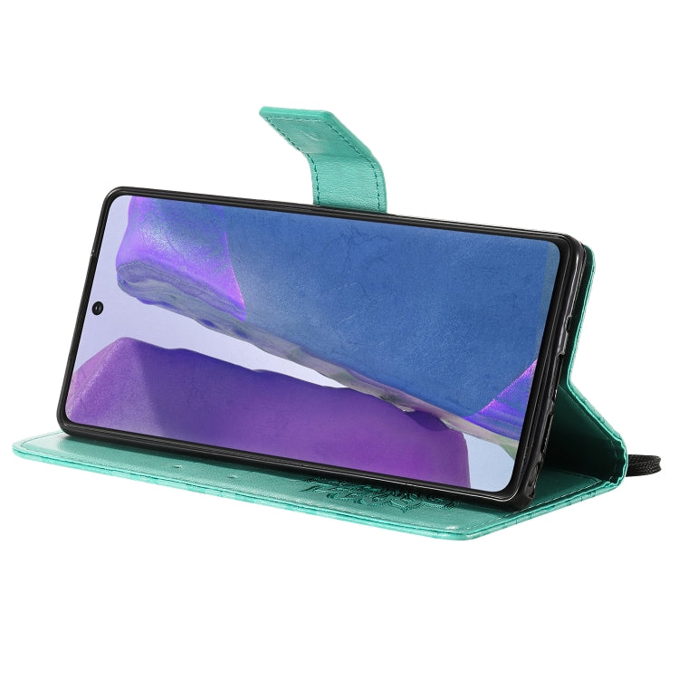 Embossed Sunflower Pattern Horizontal Flip PU Leather Case with Holder & Card Slots & Wallet & Lanyard, For Galaxy Note20, For Galaxy Note20 Ultra