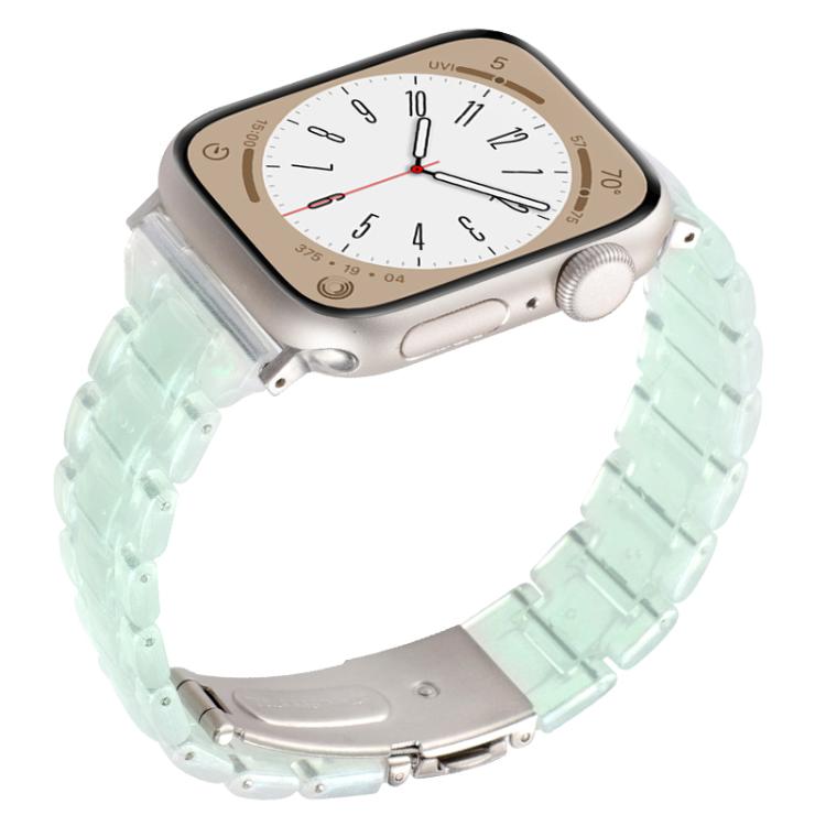 Small Waist Rhombus Three-bead Resin Watch Band, For Apple Watch 46mm / 49mm / 45mm / 44mm, For Apple Watch 42mm / 41mm / 40mm / 38mm