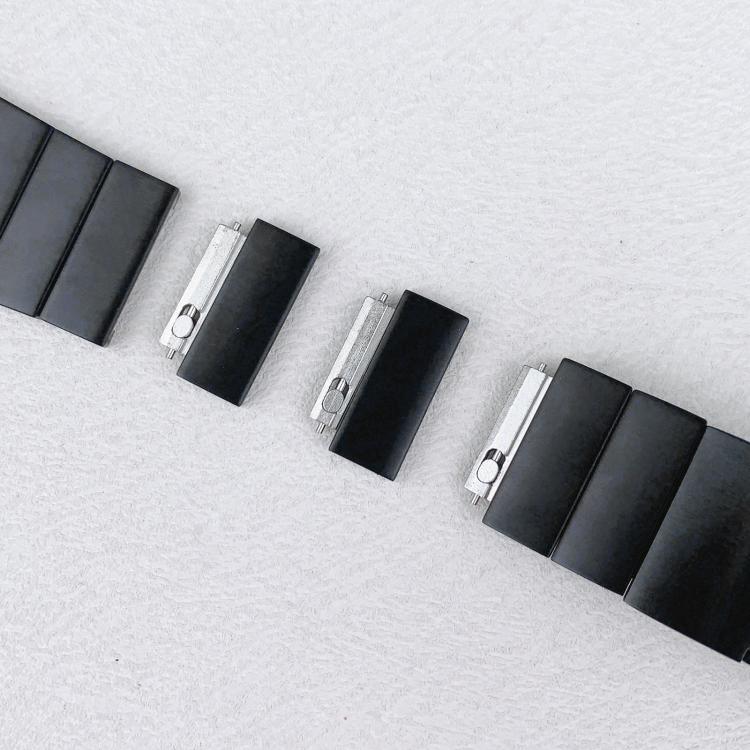 Single Bead Side-removable Stainless Steel Watch Band, For Apple Watch 46mm / 49mm / 45mm / 44mm, For Apple Watch 42mm / 41mm / 40mm / 38mm