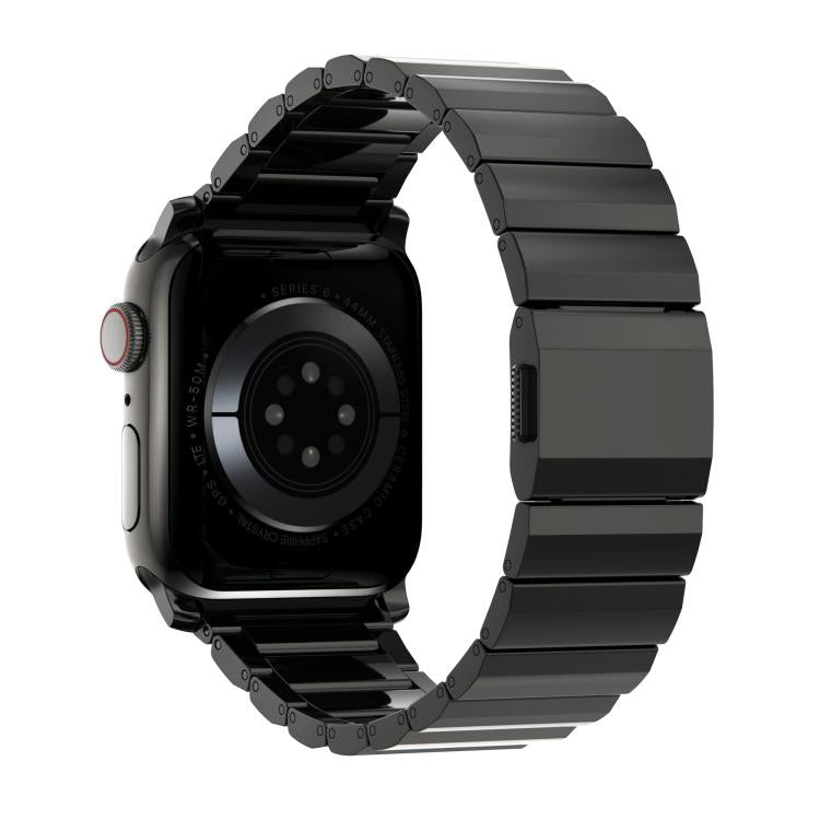 Norman Clasp One-Bead Stainless Steel Watch Band, For Apple Watch 46mm / 49mm / 45mm / 44mm