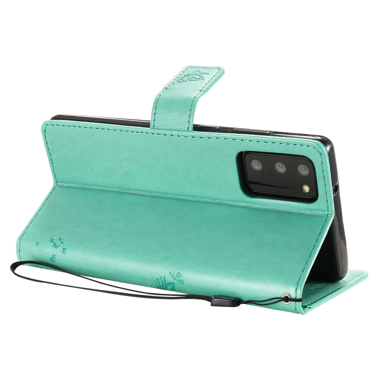 Tree & Cat Pattern Pressed Printing Horizontal Flip PU Leather Case with Holder & Card Slots & Wallet & Lanyard, For Galaxy Note20, For =Galaxy Note20, For Galaxy Note20 Ultra