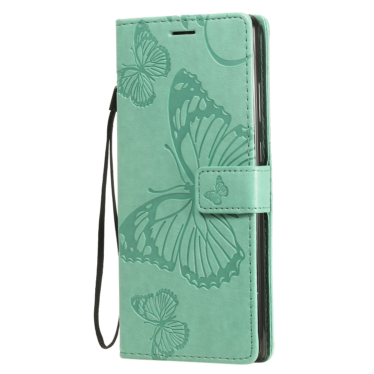 3D Butterflies Embossing Pattern Horizontal Flip Leather Case with Holder & Card Slot & Wallet, For Samsung Galaxy Note20, For Samsung Galaxy Note20 Ultra