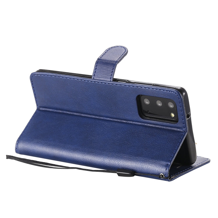 Solid Color Horizontal Flip PU Leather Case with Holder & Card Slots & Wallet & Lanyard, For Samsung Galaxy Note20, For Samsung Galaxy Note20 Ultra