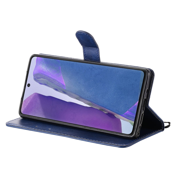 Solid Color Horizontal Flip PU Leather Case with Holder & Card Slots & Wallet & Lanyard, For Samsung Galaxy Note20, For Samsung Galaxy Note20 Ultra