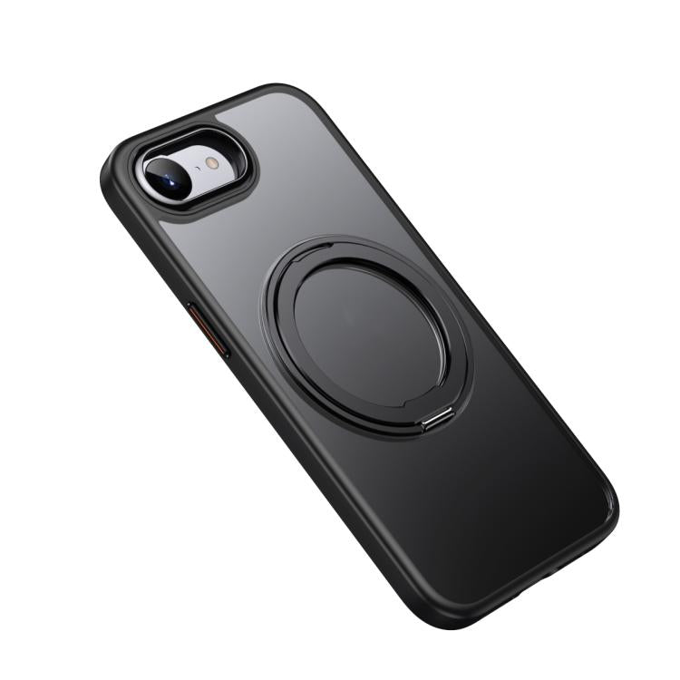 Frosted 360 Degree MagSafe Magnetic Holder Phone Case, For iPhone 17 Pro Max, For iPhone 17 Pro, For iPhone 17, For iPhone 17 Air, For iPhone 16e