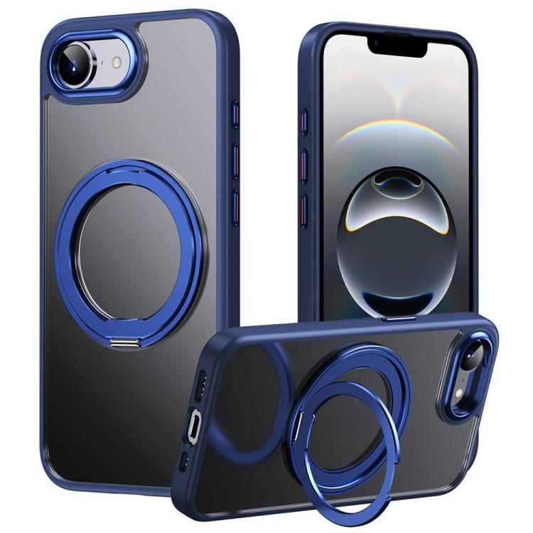 Frosted 360 Degree MagSafe Magnetic Holder Phone Case, For iPhone 17 Pro Max, For iPhone 17 Pro, For iPhone 17, For iPhone 17 Air, For iPhone 16e