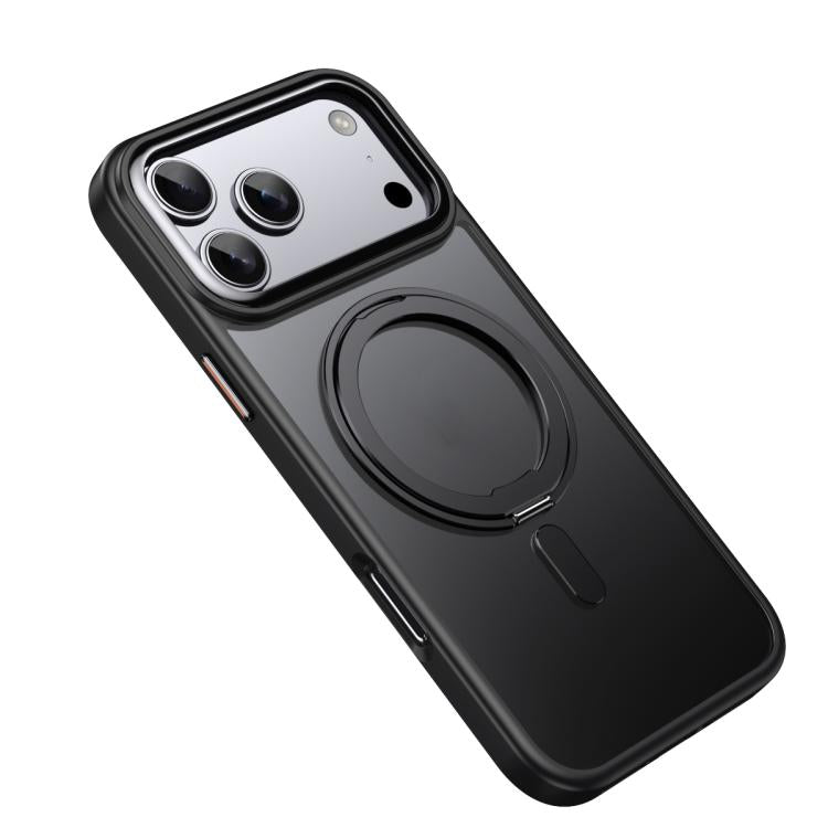Frosted 360 Degree MagSafe Magnetic Holder Phone Case, For iPhone 17 Pro Max, For iPhone 17 Pro, For iPhone 17, For iPhone Air