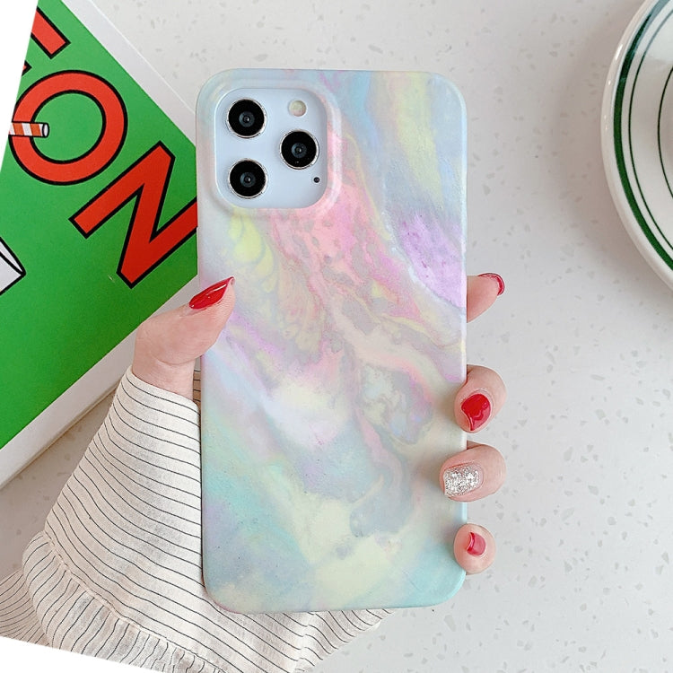 Marble Pattern Soft TPU Protective Case, For iPhone 12 Pro Max