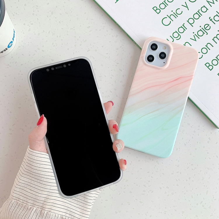 Marble Pattern Soft TPU Protective Case, For iPhone 12 Pro Max
