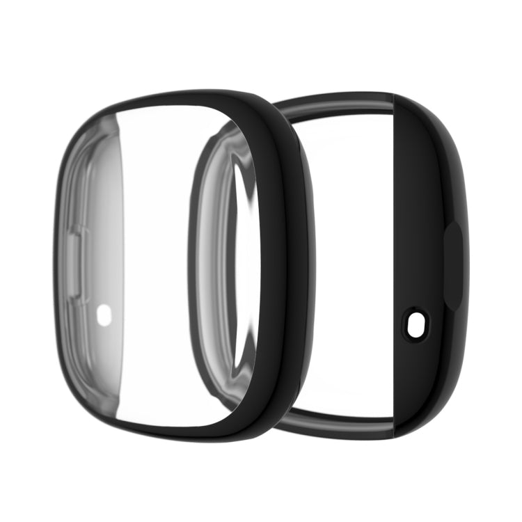 Plating Full Package TPU Protective Case, For Fitbit Versa 3 / Versa Sense