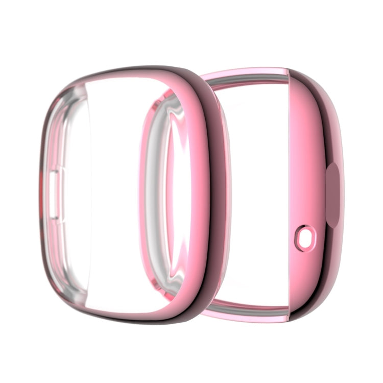 Plating Full Package TPU Protective Case, For Fitbit Versa 3 / Versa Sense