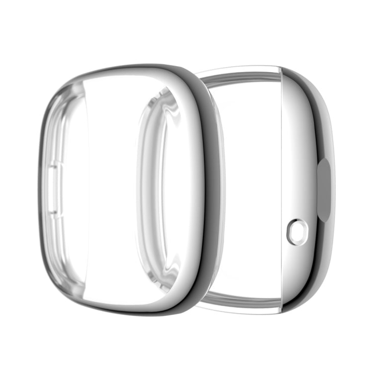 Plating Full Package TPU Protective Case, For Fitbit Versa 3 / Versa Sense