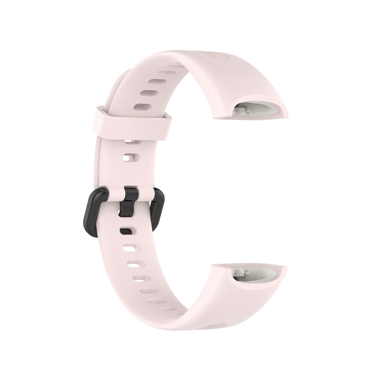 Metal Buckle Silicone Strap, Size: Free Size, For Huawei Honor Band 5i / Band 4