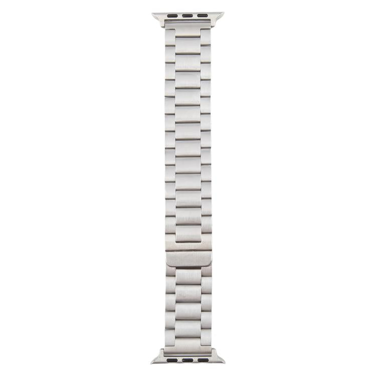 Three-beads Magnetic Steel Watch Band, For Apple Watch 46mm / 49mm / 45mm / 44mm, For Apple Watch 42mm / 41mm / 40mm / 38mm