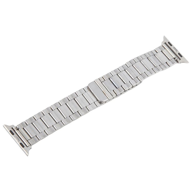 Three-beads Magnetic Steel Watch Band, For Apple Watch 46mm / 49mm / 45mm / 44mm, For Apple Watch 42mm / 41mm / 40mm / 38mm