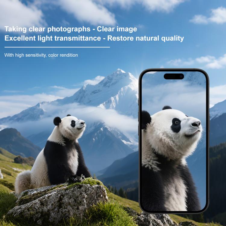 IMAK High Definition Integrated Rear Camera Glass Lens Film, Black Eye Design, For iPhone 17 Pro Max, For iPhone 17 Pro, For iPhone 17, For iPhone 17 Air, For iPhone 16e